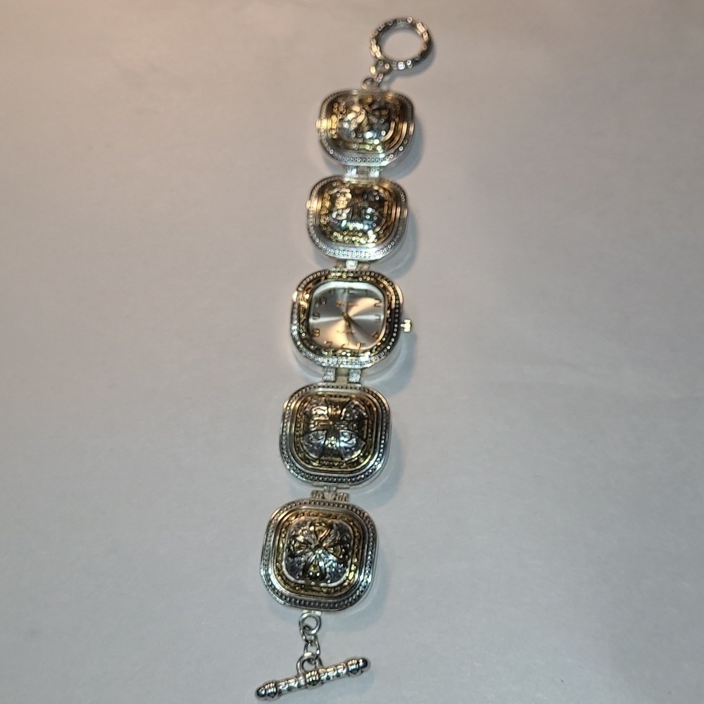 Women's Geneva Platinum Wrist Watch